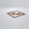 Ekena Millwork Medium Swansea Decorative Fretwork Wood Wall Panels, Birch, 15 3/8"W x 15 3/8"H x 3/8"T WALW16X16X0375SWNBI - alternate 4